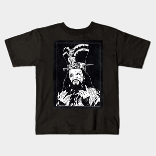 DAVID LO PAN - Big Trouble in Little China (Black and White) Kids T-Shirt